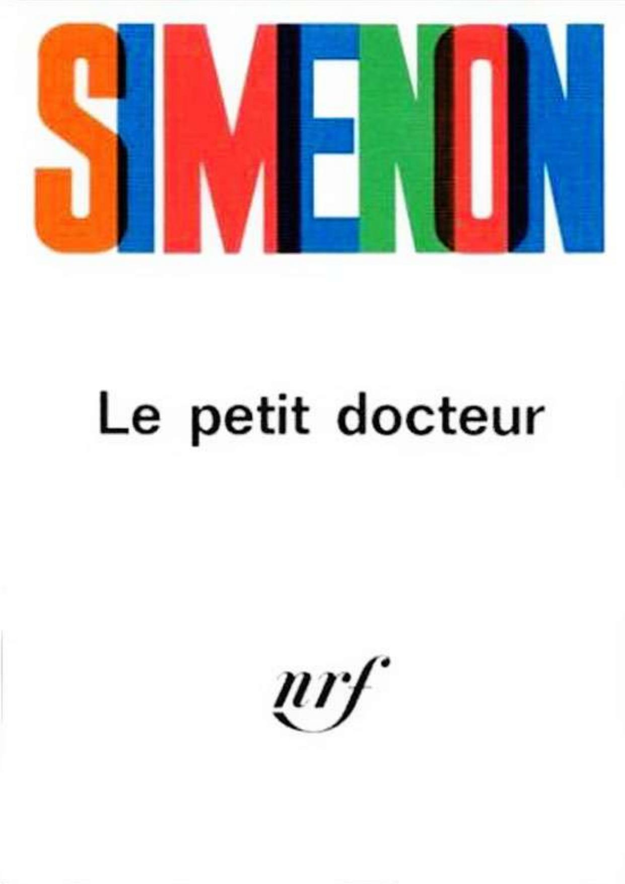 Simenon,Georges-Le petit Docteur(1943).OCR